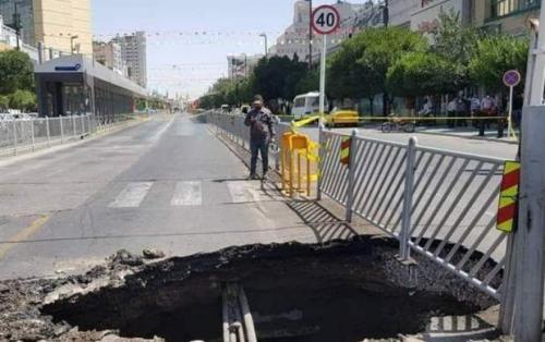 تهران فرو می‌نشیند