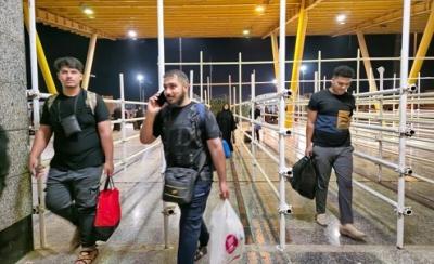 تردد زوار اربعین حسینی از مرز شلمچه