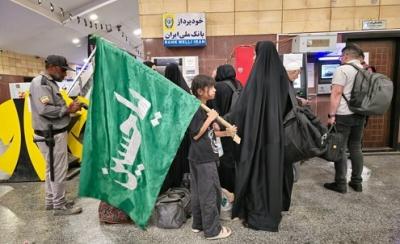 تردد زوار اربعین حسینی از مرز شلمچه