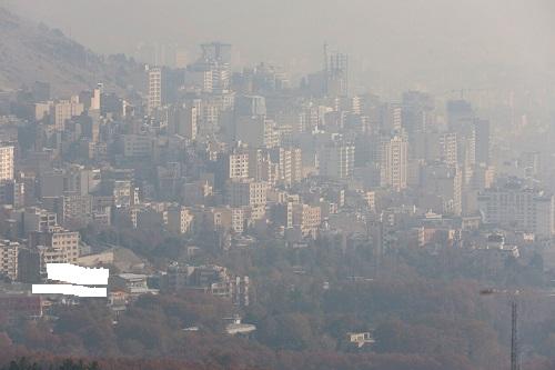 آلودگی هوای تهران به وضعیت قرمز رسید