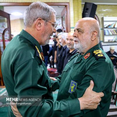 مراسم ختم شهید میلاد بیدی