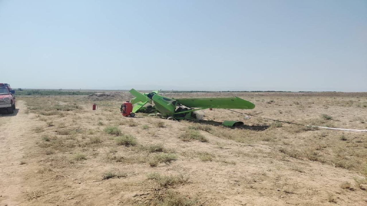  جان باختن یک نفر در حادثه سقوط هواپیمای آموزشی 