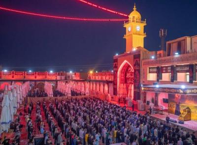 حضور انبوه زائرین قبل از اربعین در سامرا