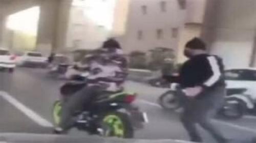 چهارمین سارق بزرگراه صدر دستگیرشد+فیلم