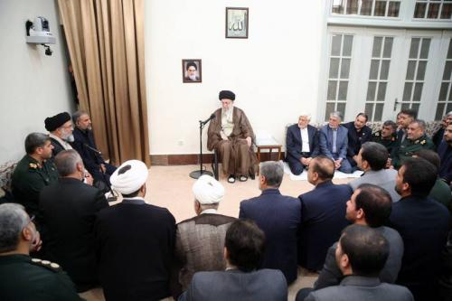  دیدار دست‌اندرکاران کنگره ملی شهدای استان کهگیلویه و بویر احمد با رهبر انقلاب