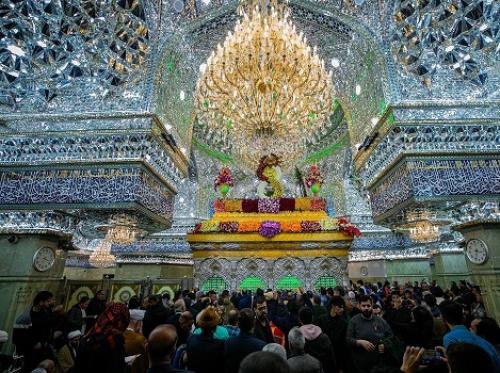 فیلم/ حال و هوای حرم سیدالشهدا در آستانه اربعین