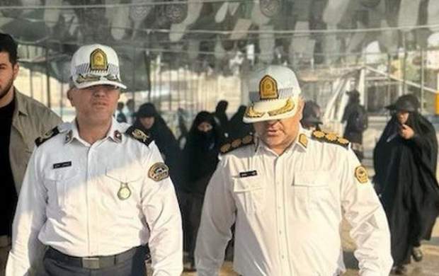 بازدید رئیس پلیس راهور فراجا از مرز‌ها