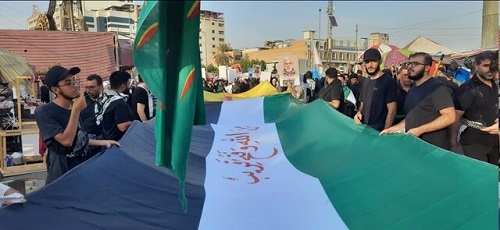 مراسم برائت از استکبار در کربلا 
