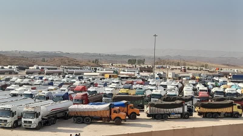  مبادلات تجاری در مرز پرویزخان روند عادی دارد