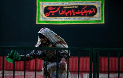عکس/ آماده سازی تکایای عزاداری ابا عبدالله (ع)