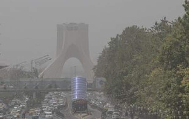 تداوم آلودگی هوا در تهران