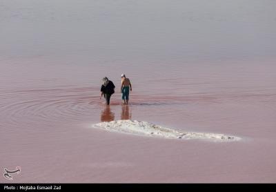  مسافران تابستانی دریاچه ارومیه 