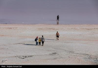  مسافران تابستانی دریاچه ارومیه 