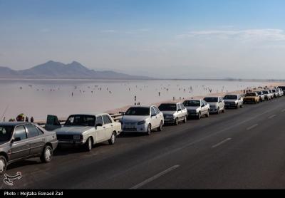  مسافران تابستانی دریاچه ارومیه 
