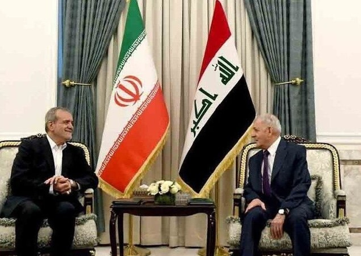  دیدار پزشکیان با رئیس‌جمهور عراق