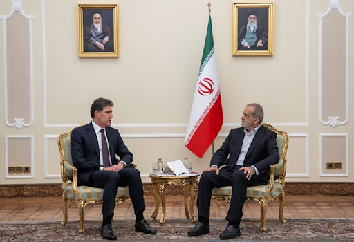گفتگوی رئیس کردستان عراق باپزشکیان