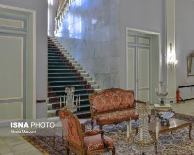 نمای داخلی کاخ سعدآباد 