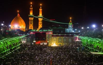 عکس/ شب اول محرم در حرم امام حسین(ع) 