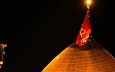 عکس/ شب اول محرم در حرم امام حسین(ع) 