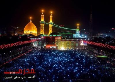 عکس/ شب اول محرم در حرم امام حسین(ع) 