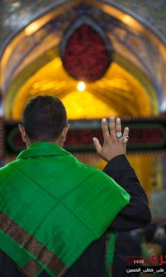 عکس/ شب اول محرم در حرم امام حسین(ع) 