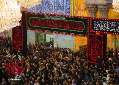 عکس/ شب اول محرم در حرم امام حسین(ع) 
