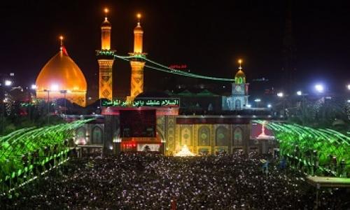 عکس/ شب اول محرم در حرم امام حسین(ع) 