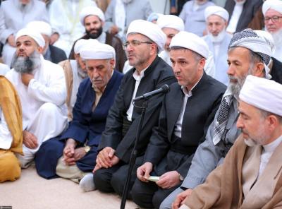 تصاویر دیدار علمای اهل سنت با رهبر انقلاب
