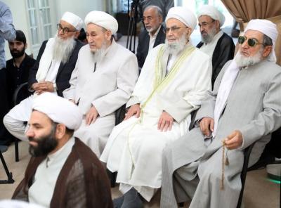 تصاویر دیدار علمای اهل سنت با رهبر انقلاب