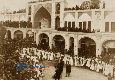عکس/ تصاویری ناب و نایاب از عزاداری محرم در زمان قاجار