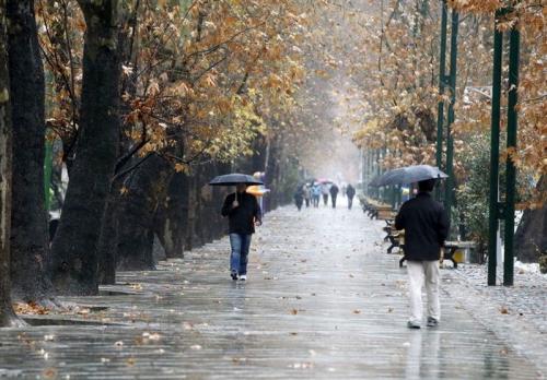 رگبار باران و رعد و برق در اغلب مناطق کشور