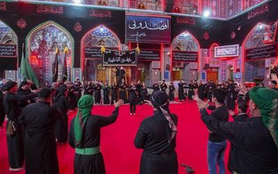 عکس/ شب دوم محرم در حرم امام حسین(ع)