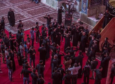 عکس/ شب دوم محرم در حرم امام حسین(ع)