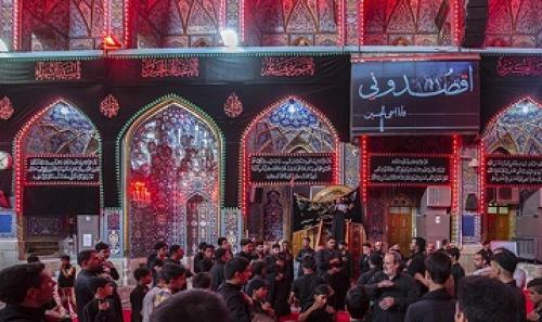 عکس/ شب دوم محرم در حرم امام حسین(ع)