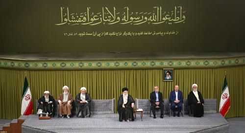 حواشی دیدار مسئولان و سفرا با رهبر انقلاب