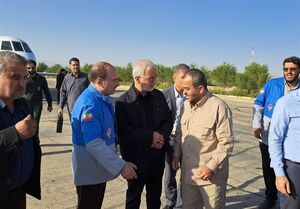  وزیر کشور وارد طبس شد
