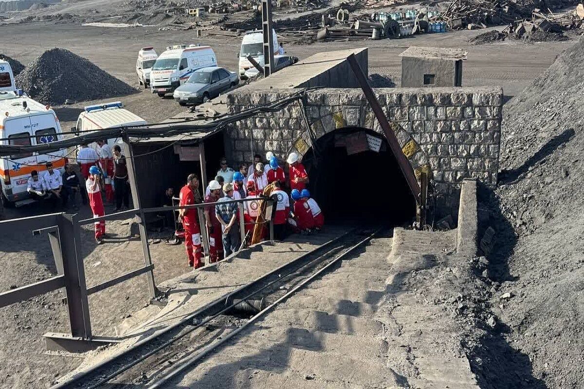 وجود احتمال نشت مجدد گاز در معدن طبس 