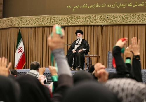 عکس/ دیدار پیشکسوتان دفاع مقدس با رهبر انقلاب