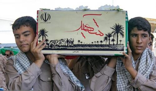 آیین استقبال ازشهدا در مهران