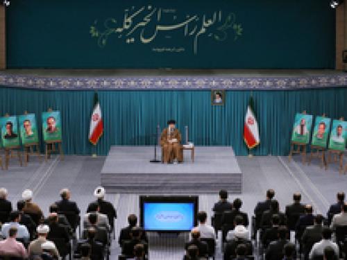 فیلم/ جای یک‌نخبه در دیدار نخبگان با رهبر انقلاب خالی بود