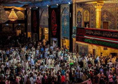 عکس/ حال و هوای حرم حضرت ابوالفضل(ع)در سومین روز محرم