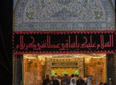 عکس/ حال و هوای حرم حضرت ابوالفضل(ع)در سومین روز محرم