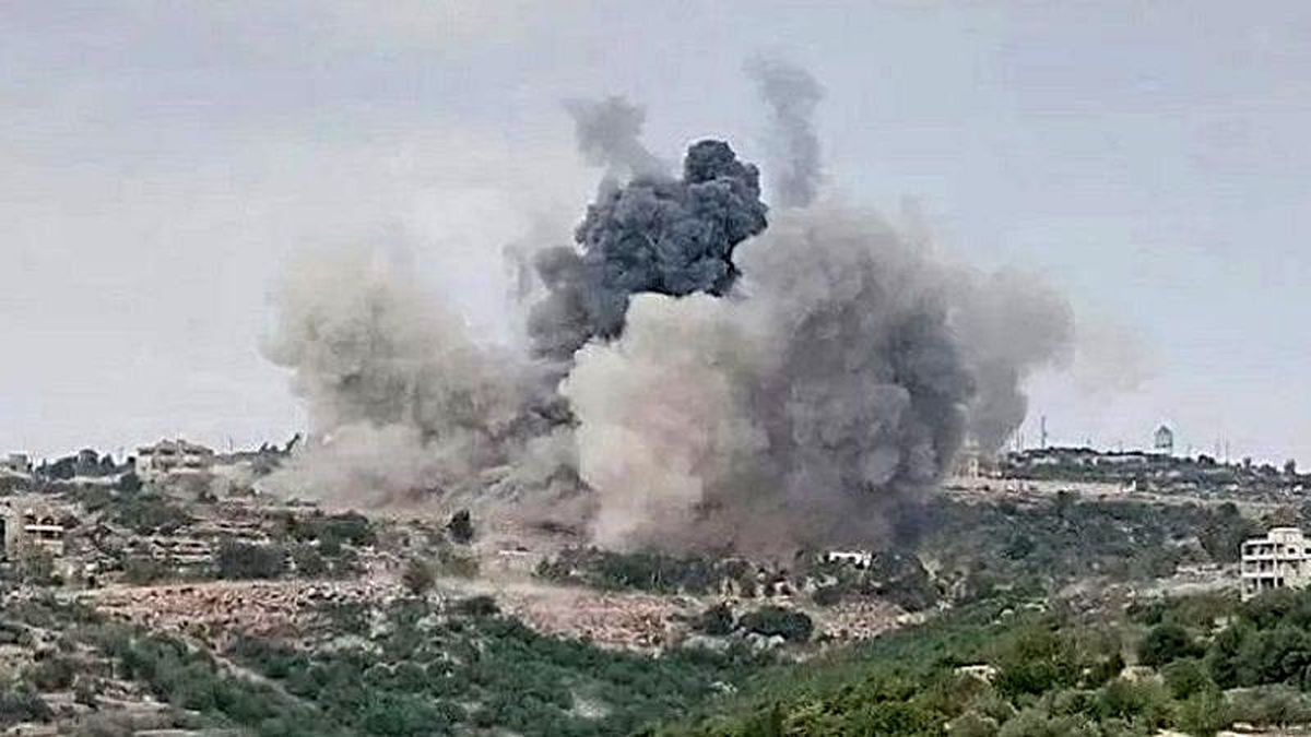 انفجار مسجد در جنوب لبنان