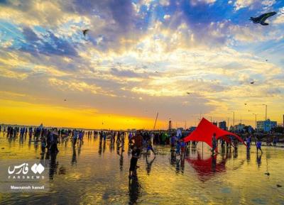 کودکانه‌ای با ساحل/عکس