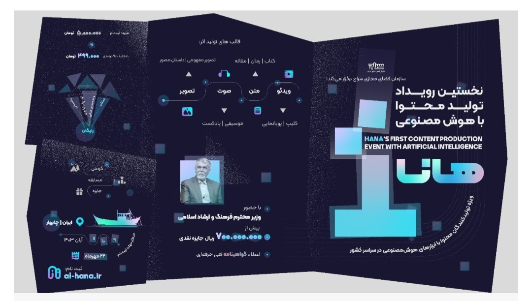 برگزاری نخستین رویداد تولید محتوا با هوش مصنوعی در چابهار  
