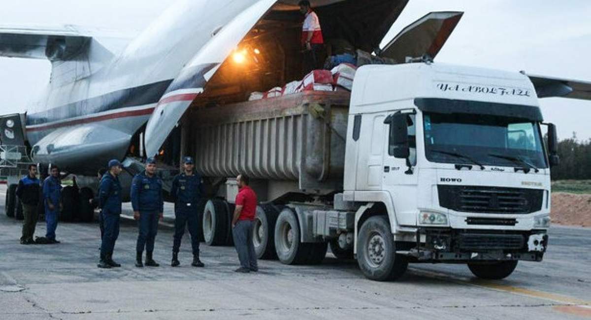 محموله ۳ تنی هلال احمر ایران به لبنان رسید