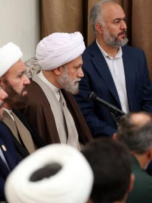 دیدار اعضای کنگره شهدای استان فارس با رهبر انقلاب 
