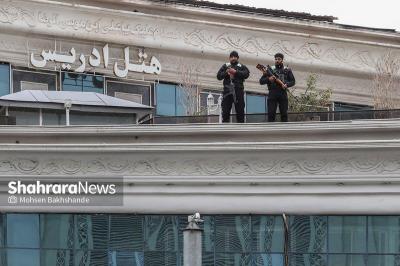 مراسم تشییع پیکر شهید خموشی / عکس