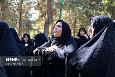تشییع پیکر شهید پدافند هوایی «سجاد منصوری»