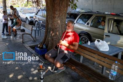  جنگ‌زده‌های جنوب لبنان در ساحل بیروت 